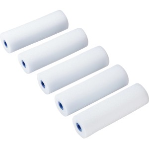 LUX Schaumwalze 11 cm Weiß 5 Stück