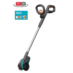 Gardena Akku-Fugenbürste EasyWeed 1800/18V P4A Solo zur Unkrautentfernung auf Wegen und Terrassen.