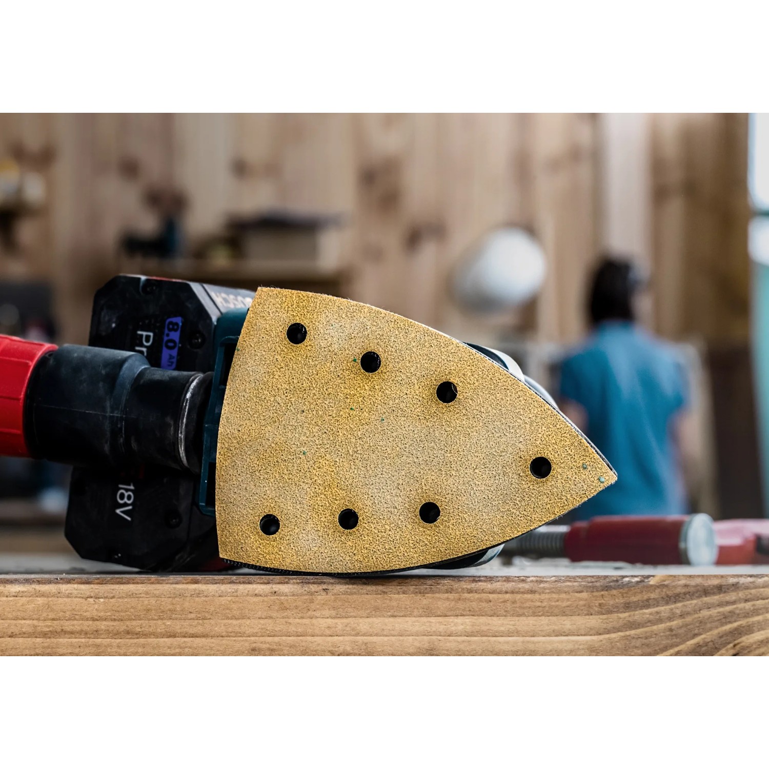 Bosch Expert Schleifblatt C470, 93x186mm, K60, 10er-Pack für Schwingschleifer.