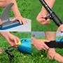 Bestway SUP Board Aqua Journey: Details zu Finne, Paddel, Leash und Pumpe im Set.