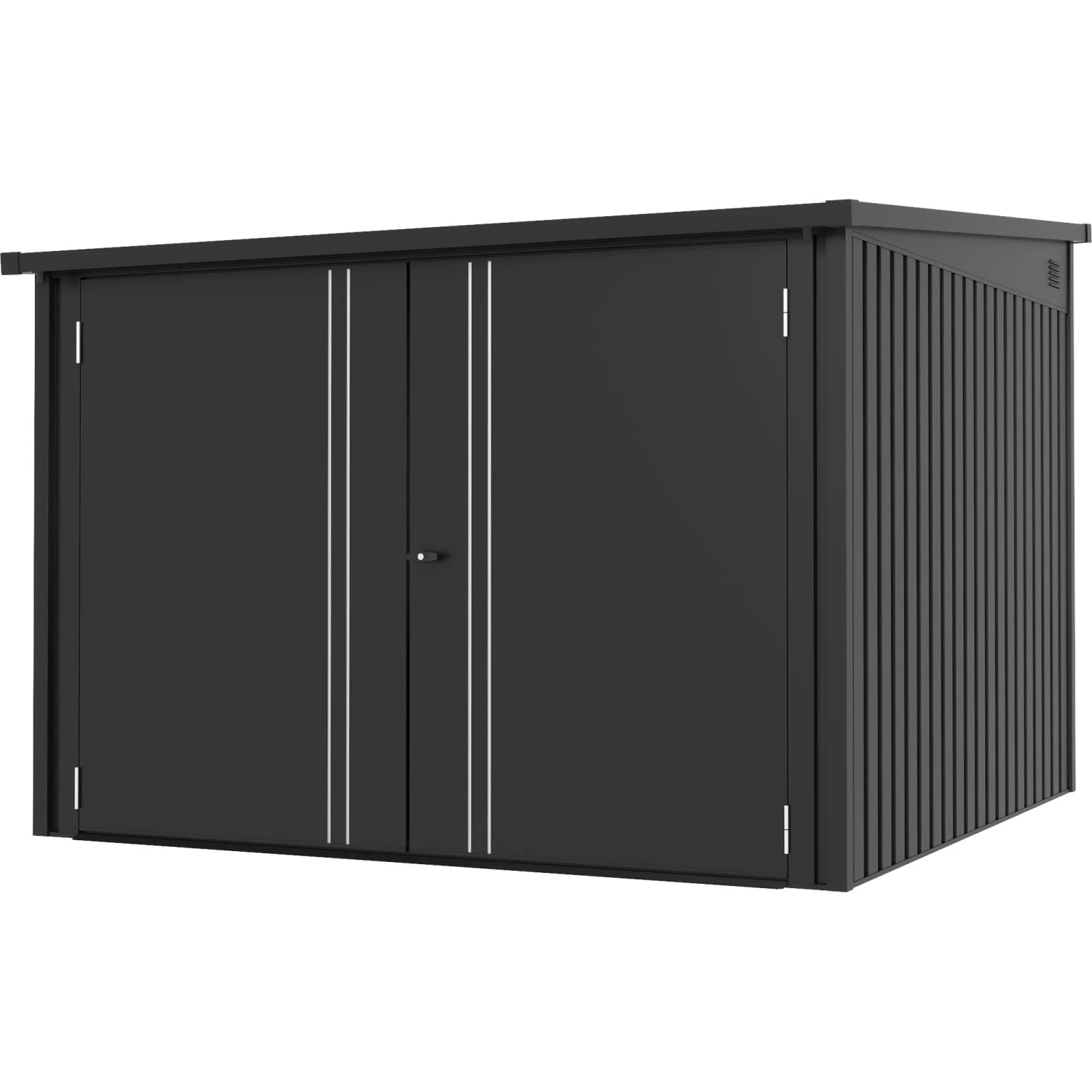 Floraworld Premium Fahrradgarage Platz für 4 Fahrräder 217 x 226 x 145/166 cm kaufen bei OBI