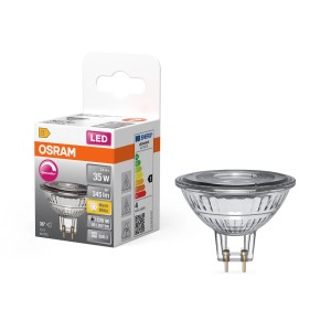 Osram LED-Leuchtmittel GU5.3 Spot MR16 Dimmbar 3,4 W 345 lm Warmweiß