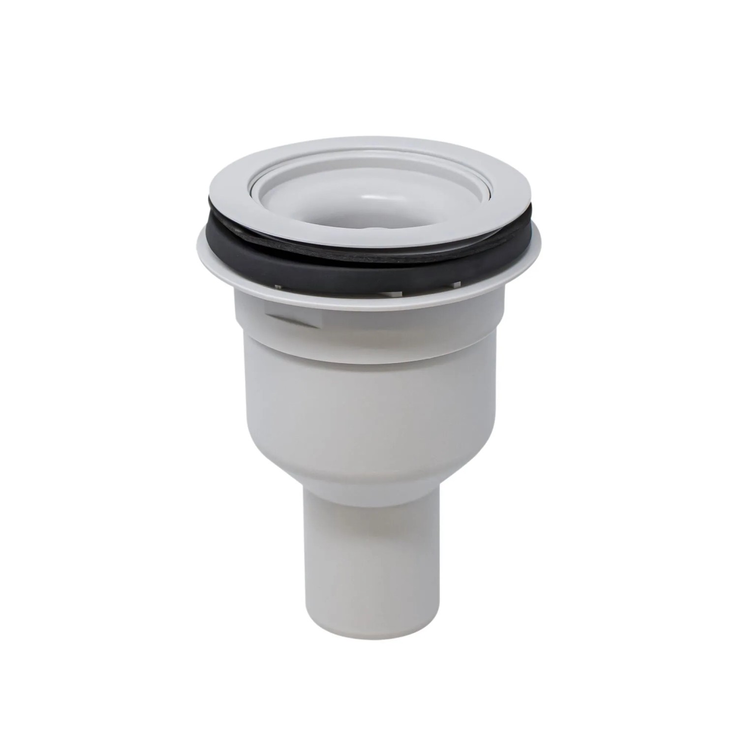 Senkrechter Ablauf für extra-flache Duschwanne, Ø 90 mm, von Schulte.