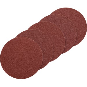 LUX Haftschleifauflagen, Ø 125 mm, K80, ungelocht, für Winkelschleifer.