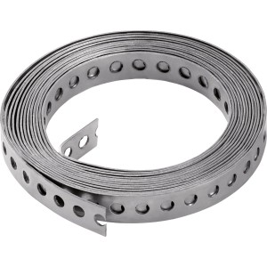 Lochband Edelstahl 12 mm x 1,5 m