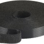 Fix-o-moll Klett-Binder, 5m Rolle, schwarz, zum Kabel bündeln und ordnen.