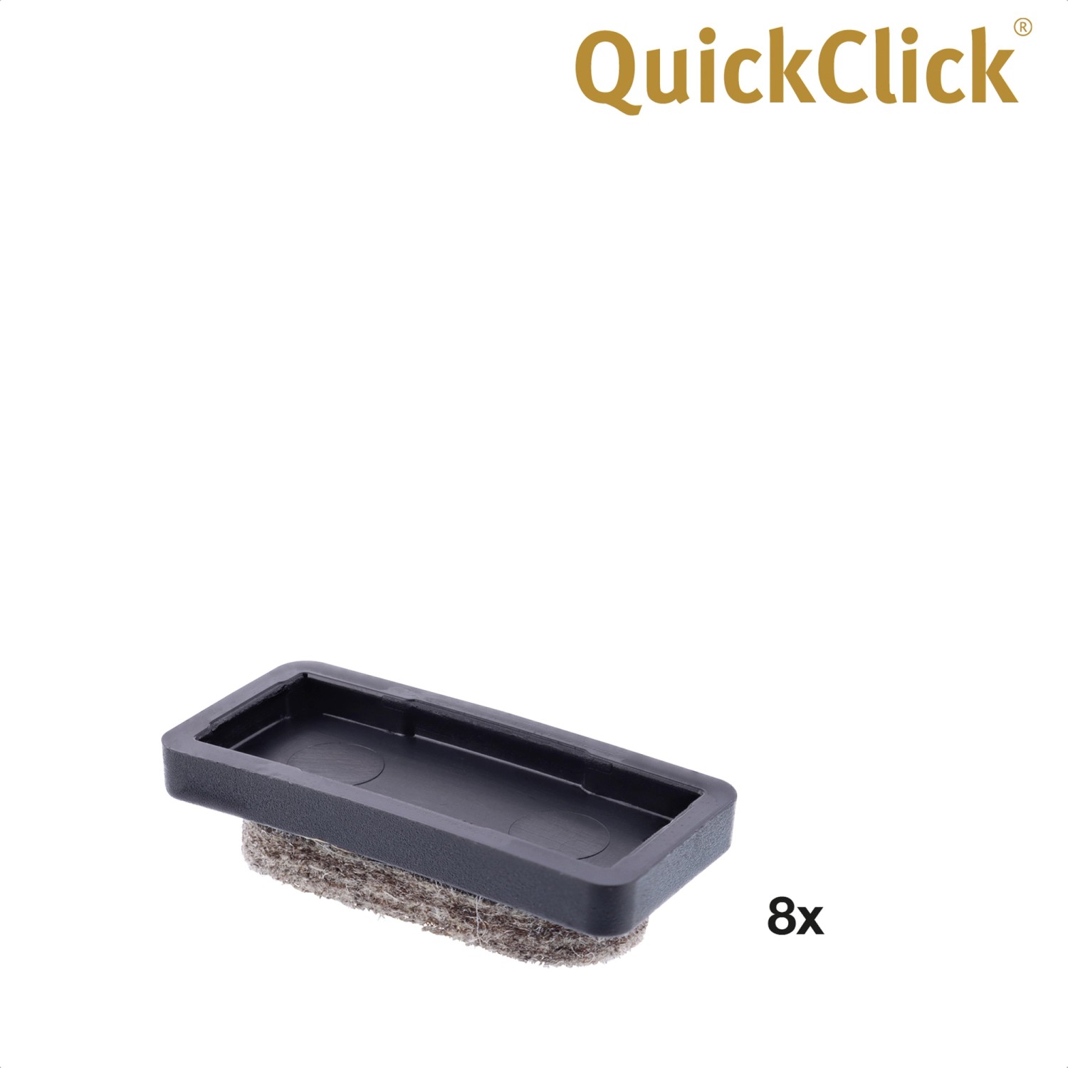 Wagner Ersatzgleiter-Set QuickClick Ultrasoft EH7711 32 mm x 15 mm Braun 8-tlg._3