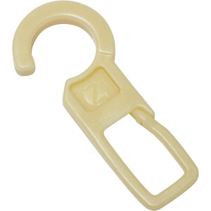 Gardinia Faltenlegehaken Lugano Kiefer, 10er-Pack, für Gardinen und Vorhänge.