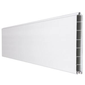 GroJa Einzelprofil Schmal Basicline 180 cm x 15 cm Weiß