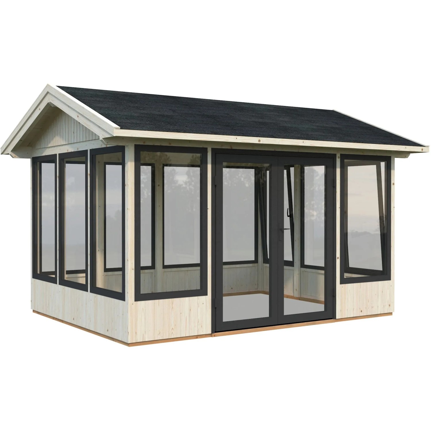 Palmako Pavillon Isabella 401 x 303 cm Naturbelassen FSC®_6