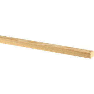 Flache Lärche Leiste, 9,2x12,5x2000mm, ideal für Bastelarbeiten und zur Gestaltung im Innen- und Außenbereich.