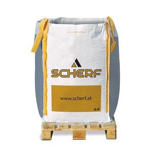 Big-Bag Scherf Lava-Kultursubstrat, rot-braun, 3-5 mm, 1000 l, auf Palette.
