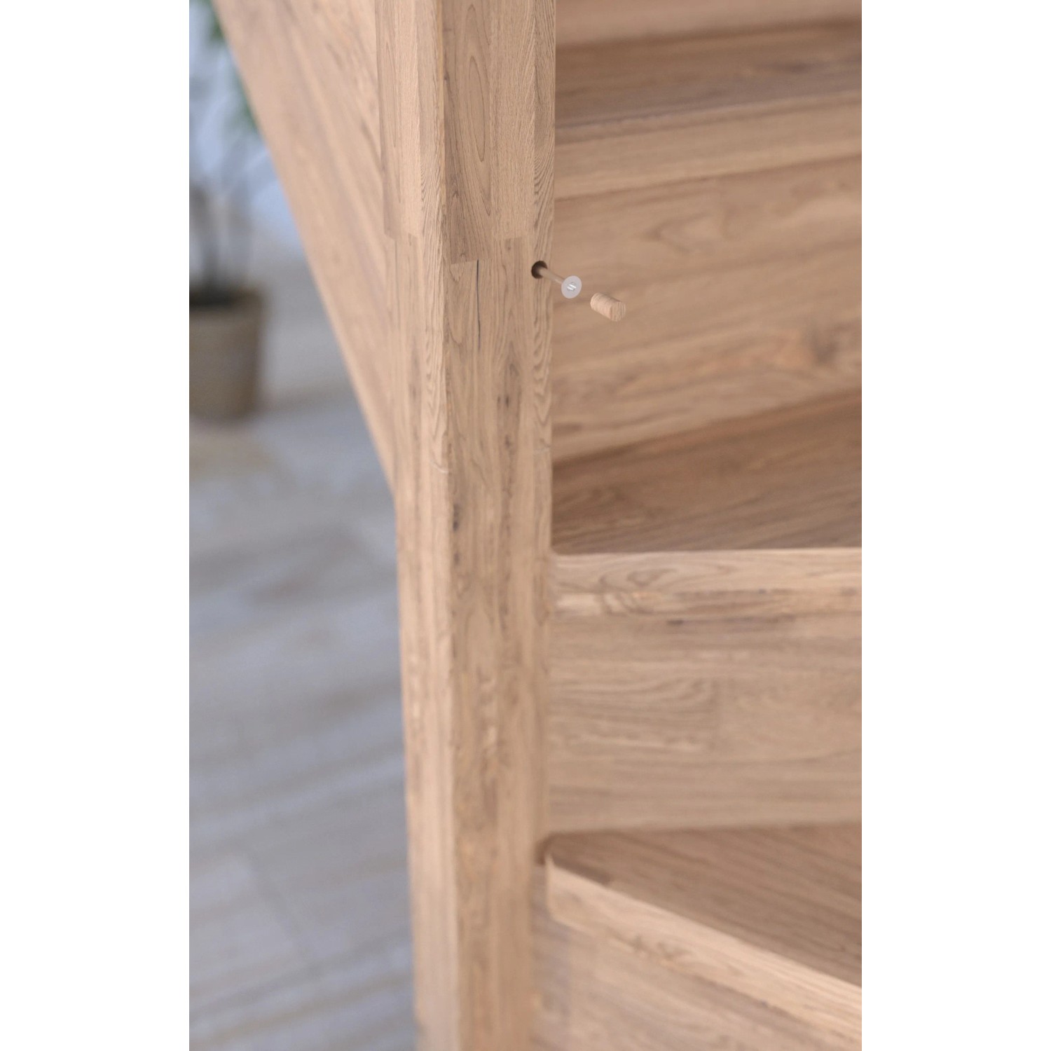 Treppe Mykonos Pro Eiche Gew. R 80 cm Design-Geländer-Holzstäbe FSC®_3