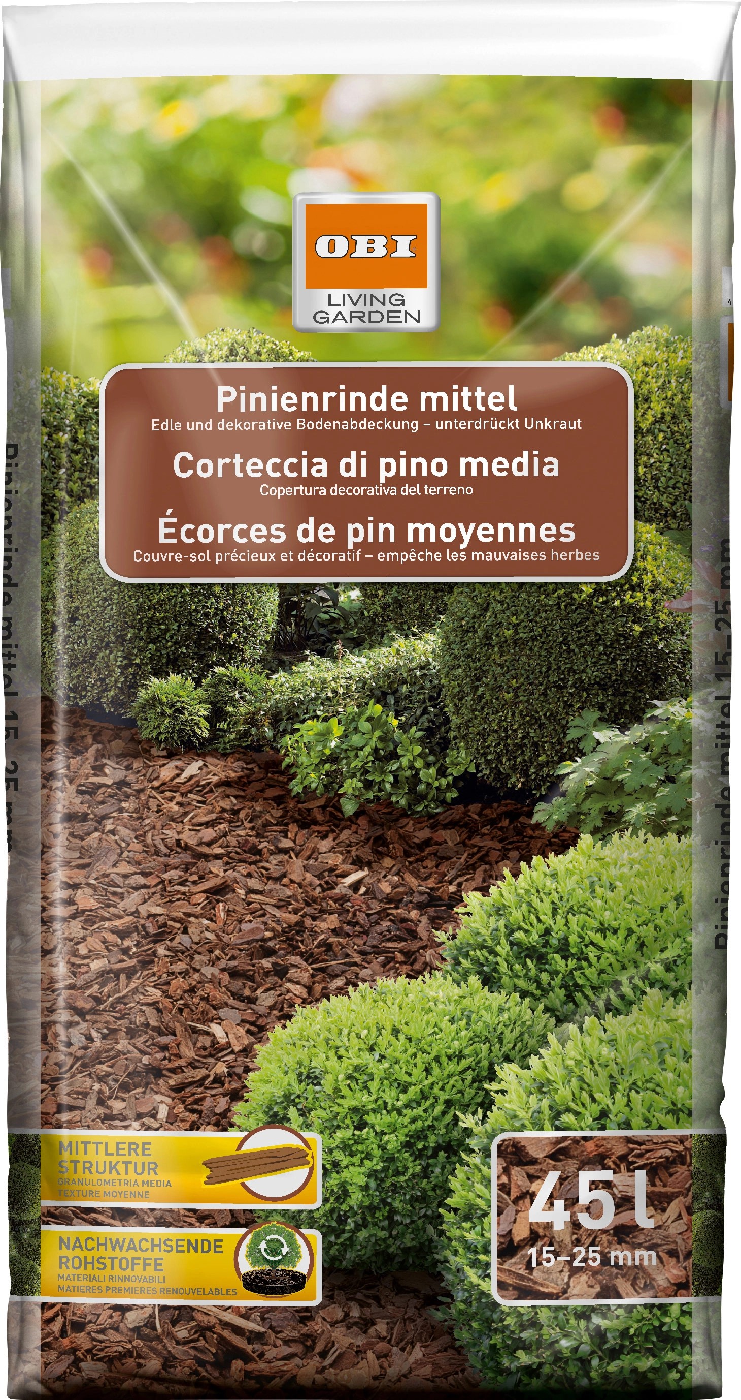 OBI Pinienrinde Mittel 2.295 l (51 x 45 l) 1 Palette kaufen bei OBI
