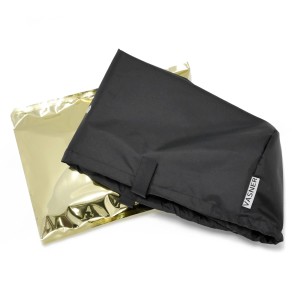 Vasner Abdeckhaube AirCape Größe L für Terrassenheizstrahler, schwarz.