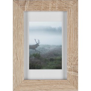 MDF-Bilderrahmen Breit Eiche Gekälkt 10 cm x 15 cm