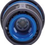 LUX Schlauchverbinder 19 mm mit Wasserstopp, Detailansicht des Anschlusses.