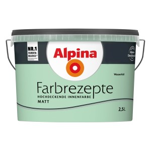 Alpina Farbrezepte Wasserfall matt 2,5 Liter