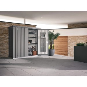 Biohort Geräteschrank Gr. 150 Quarzgrau-Metallic