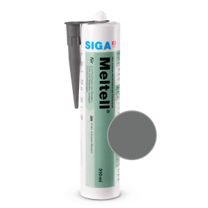 Siga Meltell 332 Dichtstoff, anthrazit, 310ml Kartusche für Dämmstoffzubehör.