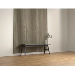 Akustikpaneel Eiche Grau, brandhemmend, 60x248cm. Wandpaneel zur Schallverbesserung.