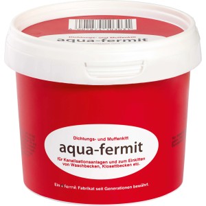 Rote Dose LUX Dichtpaste 500g für Sanitär-Installationen, Aqua-Fermit.