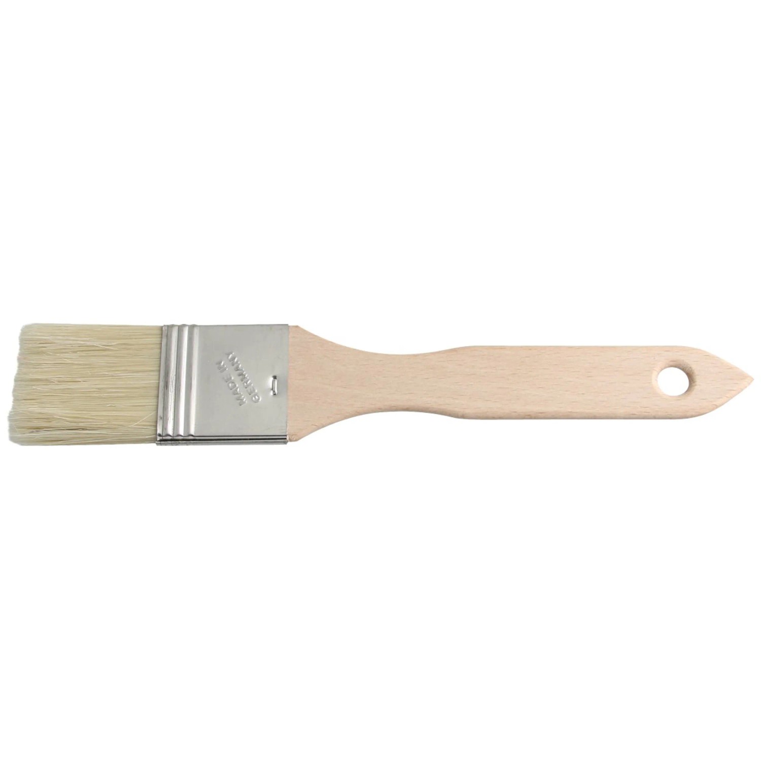 Fackelmann Backpinsel Fair, 3,5 cm, aus Buchenholz, Küchenhelfer.