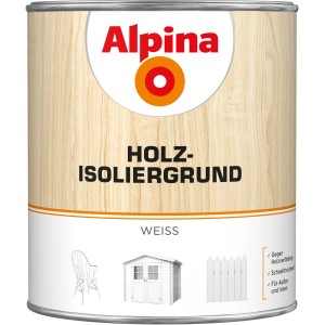 Alpina Holz-Isoliergrund Weiß matt 2 Liter