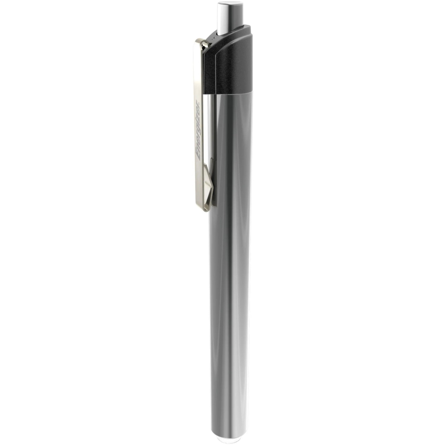 Energizer Metal Penlight Taschenlampe mit Clip und Batterien.