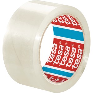 Rolle Tesa Pack Paketband Solid & Strong, transparent, 66m x 5cm.