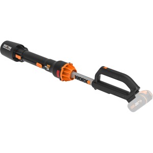 Worx Akku-Laubbläser WG543E.9, 20V, ohne Akku. Kompakter, leichter Laubbläser für Gartenarbeiten.