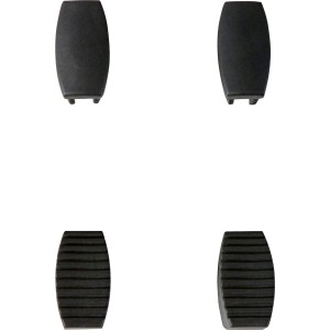 Fußkappen für Pacora II Stapelstuhl, 4er-Set, aus Kunststoff.