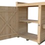 GH Killarney PT 300Nat: Pflanztisch aus Holz mit offener Tür und Regalböden.