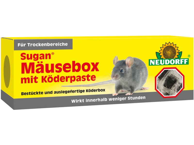 Neudorff Sugan Mäusebox mit Köderpaste kaufen bei OBI