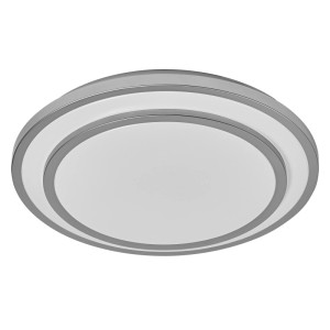 Osram LED Deckenleuchte Orbis Berlin 390 mm 24W 830 Silber 7,8 cm x 39 cm