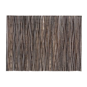 Floraworld Sichtschutz Bambusmatte Gala 90 cm x 300 cm Bambus Dunkel