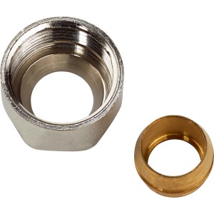 Anschlussadapter für Kupferrohr 15 mm