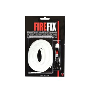 Firefix Abdichtungsband 3m mit Kleber für Kamine & Öfen abdichten.