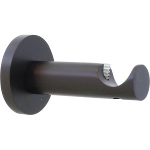 Mydeco Gardinenstange-Halterung Function Schwarz Ø 2 cm Abstand 6,5 cm