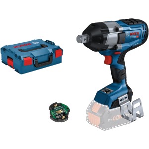 Bosch Professional Akku-Drehschlagschrauber GDS 18V-1050 HC mit L-Boxx und GCY-42 Modul.
