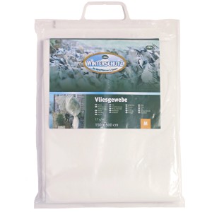 Videx Garden Winterschutz Vlies, 150x500cm, weiß, zum Schutz von Pflanzen vor Frost und Wind.