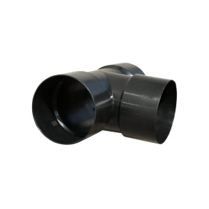 Aco Master Drainage T-Stück DN 100 aus Kunststoff für Drainageleitungen.