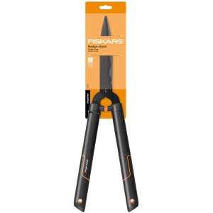 Fiskars SingleStep HS22 Heckenschere, 58 cm, für präzise Heckenschnitte.