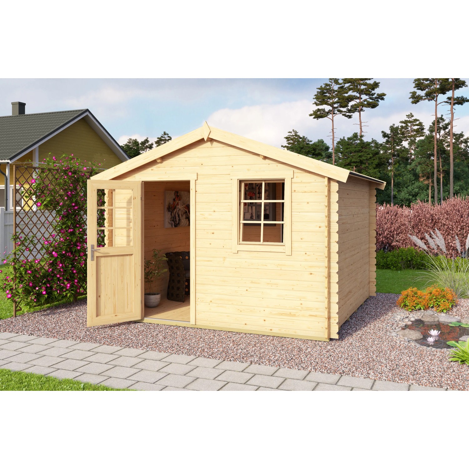 Gartenhaus Holz kaufen bei OBI