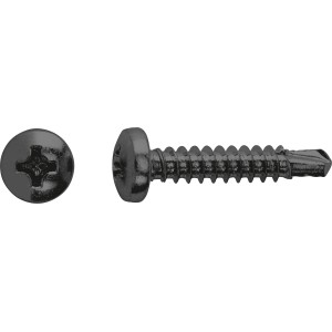 Linsenkopf Universalschraube PH-Antrieb Ø 3,5 mm x 13 mm 40 Stück