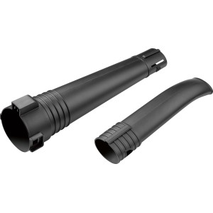 Blasrohr-Set für LUX Akku-Laubsauger A-LS-2x20/15, Ersatzteil aus Kunststoff.