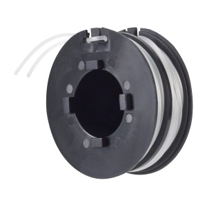 LUX Fadenkassette T 397 für Rasentrimmer, Doppelfaden 1,3 mm, 2 x 3 m.