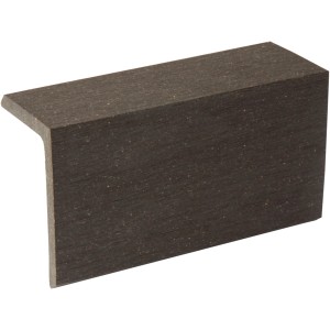 GroJa Solid Winkel 4,0 cm x 6,0 cm x 290 cm Schwarz