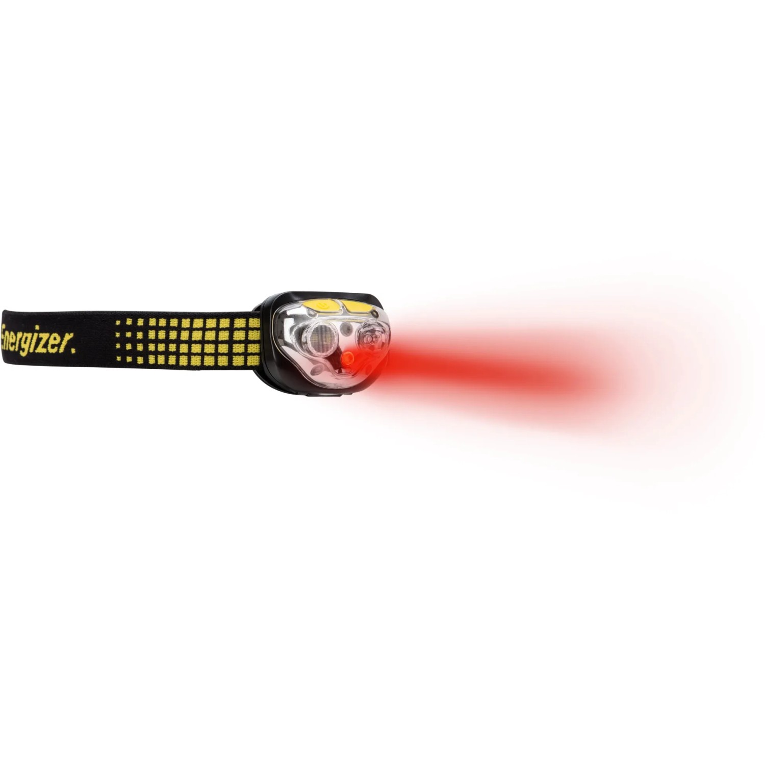 Energizer Vision Ultra Kopflampe mit rotem Licht, inklusive Batterien.