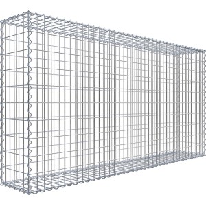 Gabiona Gabionenkorb 100 cm x 200 cm x 30 cm Maschenw 5 cm x 10 cm